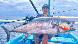 PERLAWANAN SENGIT MONSTER DOG TOOTH TUNA !!! DAIWA KRUEGER SJ 58B-5.