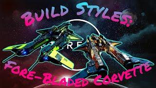 Starfield Ships - Build Styles: Fore-Bladed Corvette