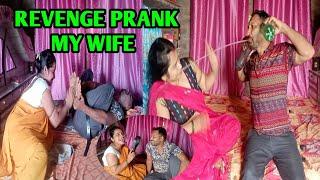 REVENGE PRANK ON WIFE ll He got super angry ll prank on wife #prank