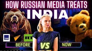 Reality of RUSSIAN media | What Russians actually think of INDIA | Karolina Goswami