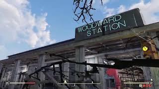 Replica train station camp in Fallout 76