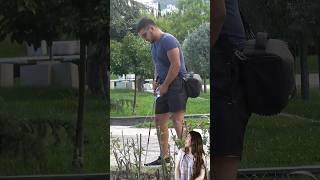 OMG  Blind man urinate in public #prank #laugher #funny #jokeing #comedy