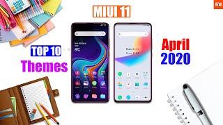 Top 10 MIUI 11 Supported Themes [NO Third Party]  for Xiaomi and Redmi Devies in April 2020