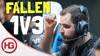 FALLEN 1V3 AWP CLUTCH, GOD COLDZERA 1V4 PLAY (CS:GO EPIC MOMENTS #29)