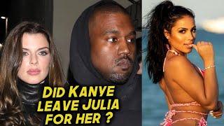 Did Kanye West leave Julia Fox for IG Model Chaney Jones? (Was it because she dated Drake ?)