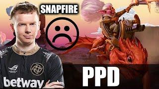 PPD - SNAPFIRE Gameplay Support - 7.28 - The Best Support Guide - Dota 2 Pro Games - Full Gameplay