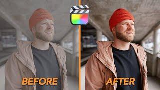 How to Color Grade FAST & CINEMATIC - Final Cut Pro