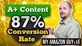 87.19% Conversion Rate with Enhanced Brand Content - Amazon FBA A+ Design