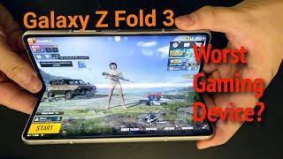 $2000 Phone Can't Run PUBG Mobile at 60FPS? Galaxy Z Fold 3 Gaming Test