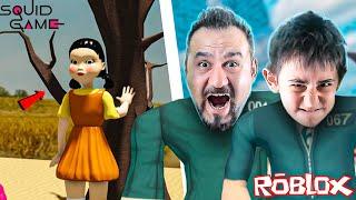 SQUID GAME ama YENİ! ROBLOX İÇİNDE SQUID GAME OYNUYORUZ! △◯ (sesegel çocuk oyun)