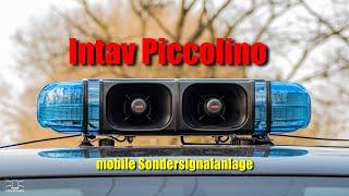 mobile Sondersignalanlage Intav Piccolino TS-LED Blaulichtbalken