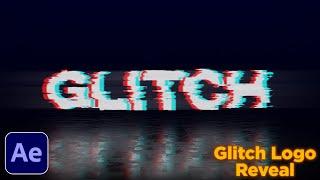 Glitch Logo Animation Tutorial in After Effects | RGB Glitch Effect | No Plugins