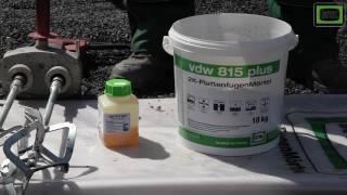 Gftk vdw815plus  Self-compacting paving joint mortar