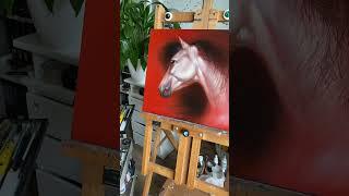 #art #oiloncanvas #oilpaintings #painting #paintartist #artist #oilpainting #horse #artistlife