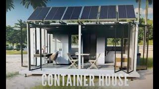 Shipping Container House Outside & Inside Tour