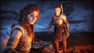 Атрей приходит к Фрейе: God of War: Ragnarok (2022) Момент из игры