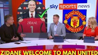  IT'S OFFICIAL‼️ ZIDANE IS MANCHESTER UNITED NEW COACH 100% CONFIRMED EXCLUSIVE SKY SPORTS NEWS