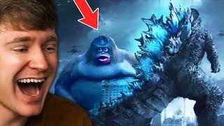 Reacting to GODZILLA vs KONG MEMES! (Hilarious)