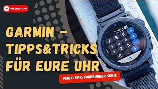 Unlock your Garmin: Tipps & Tricks, die du kennen musst!