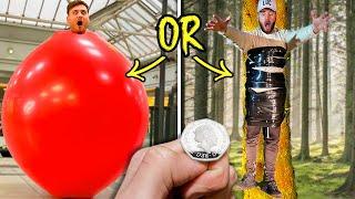 Epic 'HEADS OR TAILS?'  EXTREME Coin Toss Challenge!!!