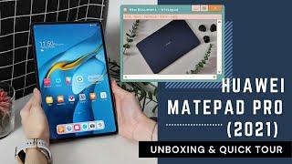 Huawei MatePad Pro 10.8 (2021) Unboxing & Quick Tour