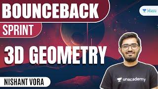 3D Geometry | #BounceBack Sprint | JEE 2023 | JEE Maths | Nishant Vora