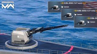 Erlik-2050 (127mm) Cannon Received Accuracy Buff - Modern Warships Alpha Test