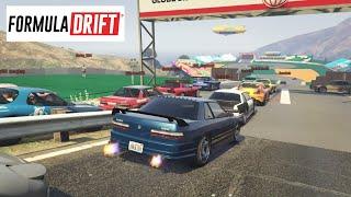 Second Round of the Drift Tournament ! in GTA 5 online FD Atlanta #2