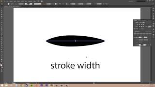 Adobe Illustrator CS6 for Beginners   Tutorial 43   Stroke Width Tool Tips