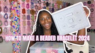 HOW TO MAKE A BEADED BRACELET 2024