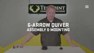 Assembling and Mounting a 6-Arrow Quiver on a TenPoint Crossbow | TenPoint Crossbows