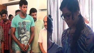 Artist Manager Ajith Passed Away | Vishal | Thulasi Nair - BW