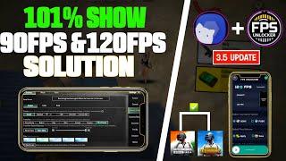 101%SHOW 120FPSHOW TO UNLOCK 120FPS IN BGMI 3.5 UPDATE || BGMI ME 120FPS UNLOCK KAISE  KARE |