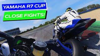 Closest Fights ever at Yamaha R7 Cup Germany |  Oschersleben 