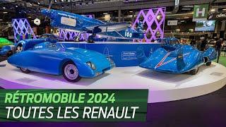 Toutes les Renault à Rétromobile 2024