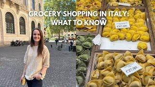 go grocery shopping to the italian supermarket with me 