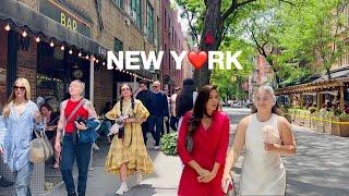 [4K]NYC Summer WalkGreenwich Village in New York CityLeon’s Bagel & St.George Coffee | Jun 2024