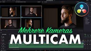 MULTICAM Editing | Filmen und Editen von MEHREREN Kameras | DaVinci Resolve Tutorial (Deutsch)