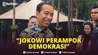 Jokowi Dinilai Perampok Demokrasi, Rangkul Konglomerat Demi Dinasti Politik | Tribun Sumsel Update