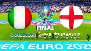 ITALY vs ENGLAND - UEFA EURO 2021 Final - Full Match All Goals HD - eFootball PES 2021