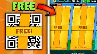 NEW!!! FREE QR Code SPONGEBOB Gift | brawl stars