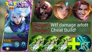 THIS NEW ARLOTT BUILD MAKES YOU A CHEATER | ARLOTT BEST ONE HIT BUILD - MLBB