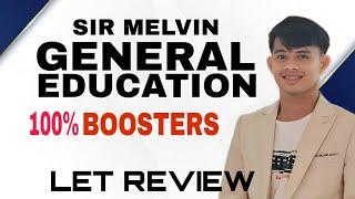 GENERAL EDUCATION NEW BOOSTER DRILLS LET REVIEWER 2024