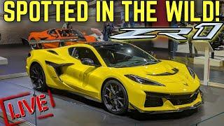 C8 Corvette ZR1 spotted in the WILD! Scrape Armor SIDE intake guards, C8 TOP 10 BEST, and MORE!