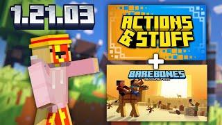 Action & Stuff + Barebones (Minecraft Trailer Recreation) 1.21.03