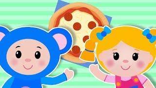 Let's Make a Pizza | Mother Goose Club Nursery Rhyme Cartoons