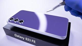 Samsung Galaxy S23 FE Unboxing and Camera Test! - ASMR