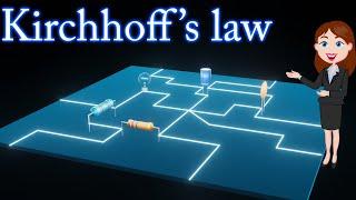 kirchhoff's law  || Kirchhoff's current law || 3d visual explanation || Physics|| 12th class