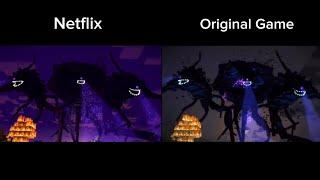 Minecraft: Story Mode | side by side // Netflix & Original  E4