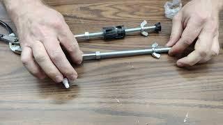 How to make a spindle to make your own rings.